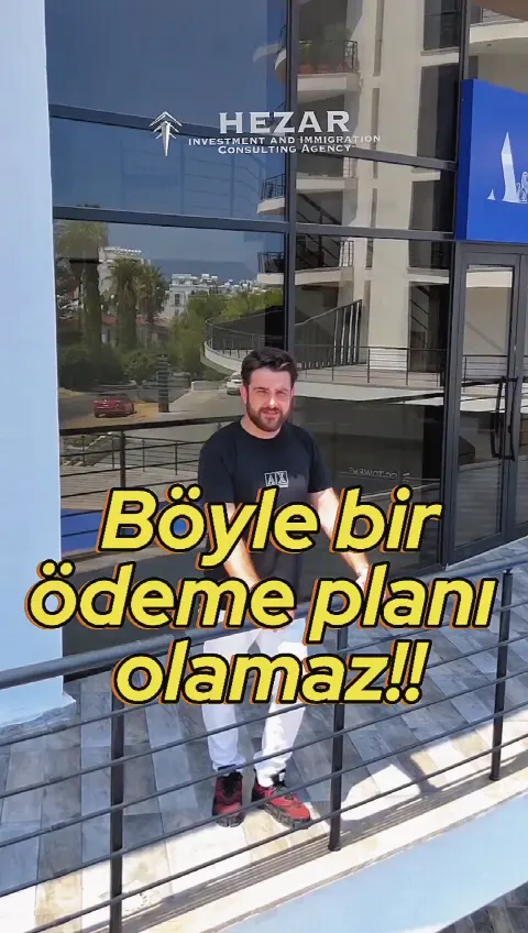 ‏Girne Şehir Merkezinde Anahtar Teslim Lüks Daire Projesi